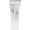 Ekena Millwork Embrey Steel Bracket, White Primer 2"W x 10"D x 4 3/4"H BKTM02X10X04EBPWH - alternate 8